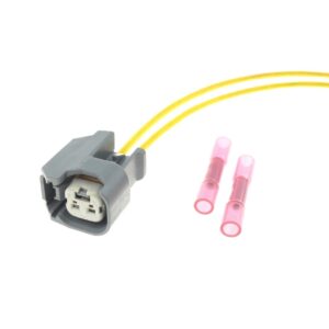 Stecker Einspritzdüse Hupe Sensor Typ EV6 z.B. Fiat Alfa Lancia